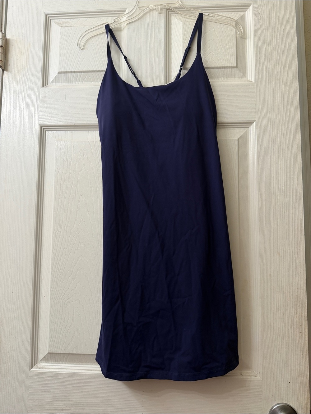 Navy Blue Tennis Dress with Adjustable Straps